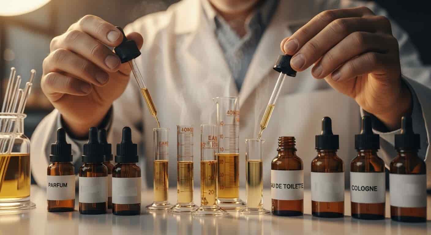 غلظت های مختلف عطرها